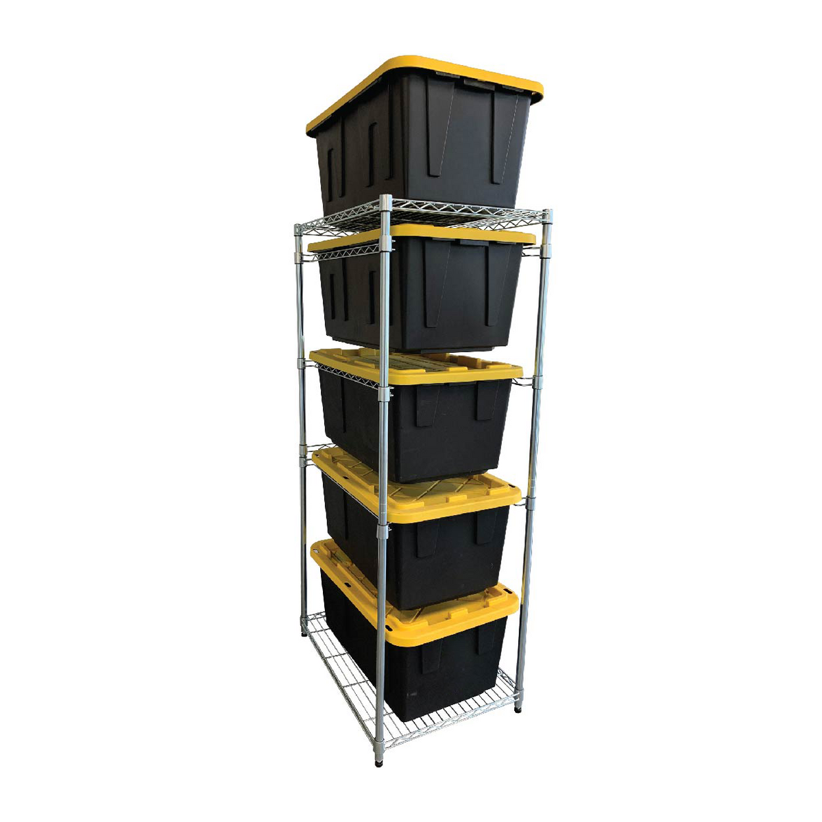 MonsterRax Bin Racks - Store up to 5 Storage Bins | Veteran Owned ...