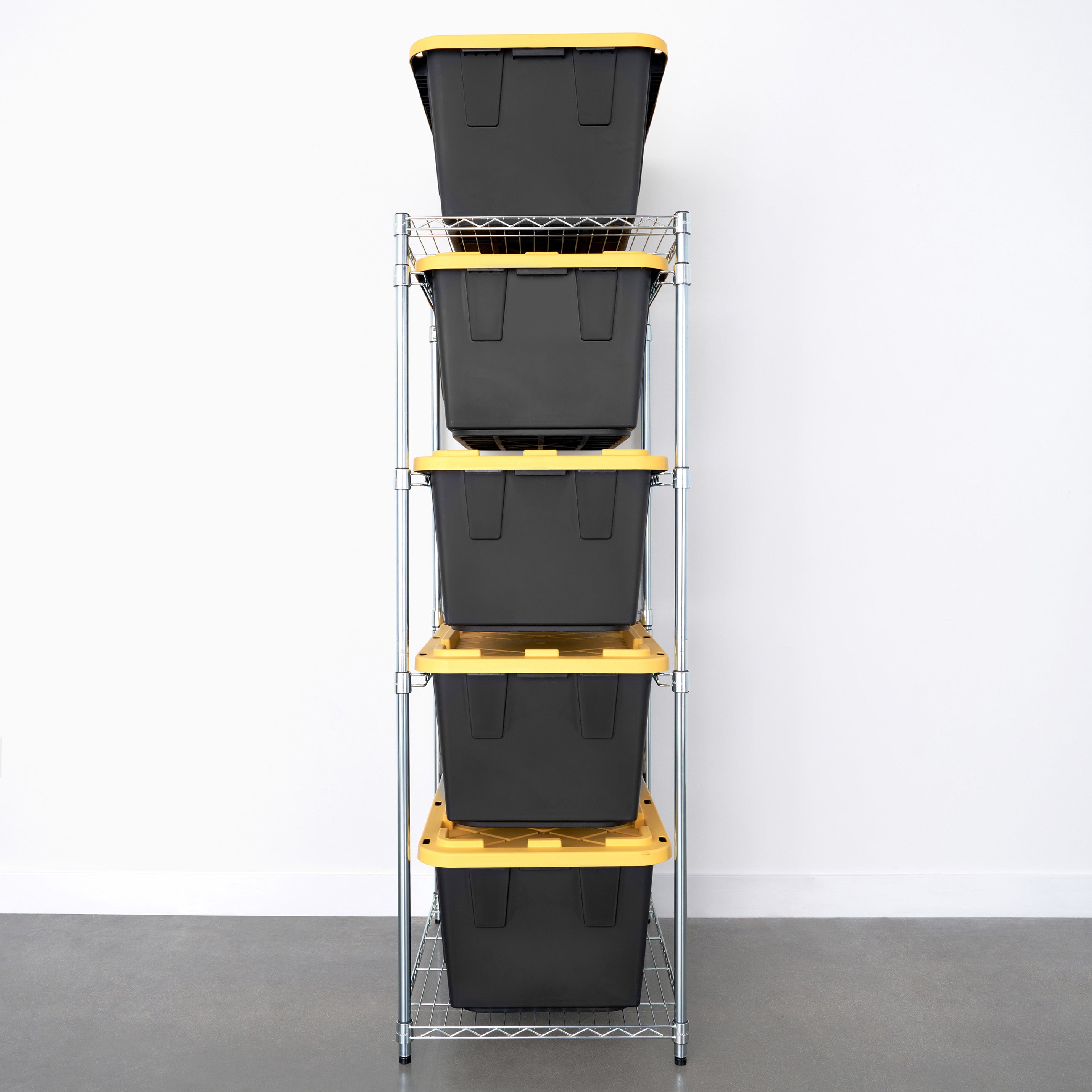 MonsterRax Bin Rack - Holds up to 5 Storage Bins | Veteran Owned