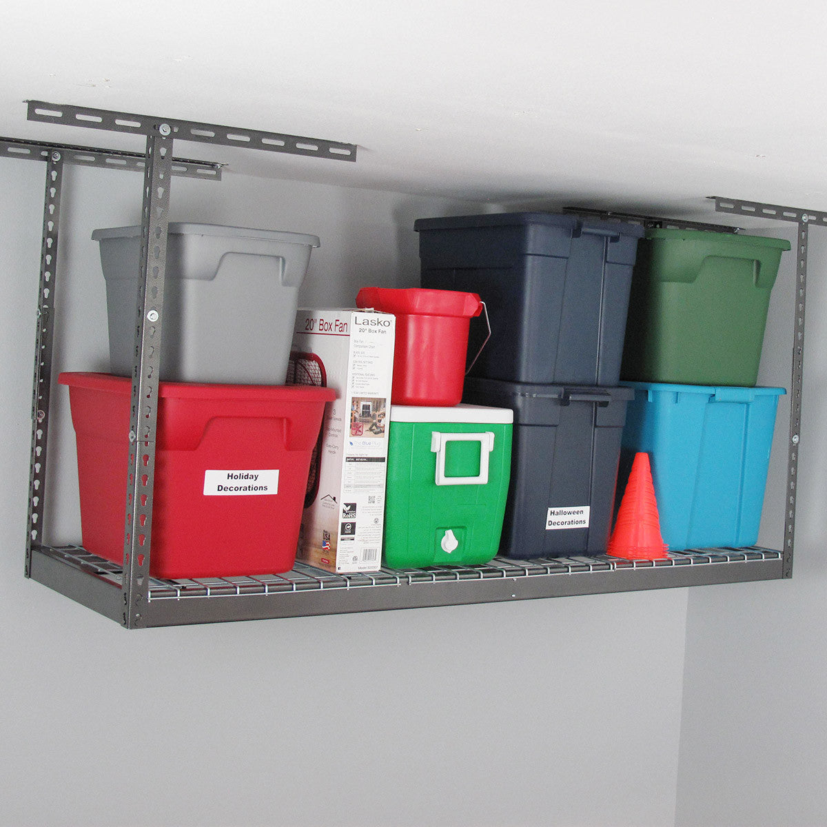 MonsterRax Bin Rack - Holds up to 5 Storage Bins