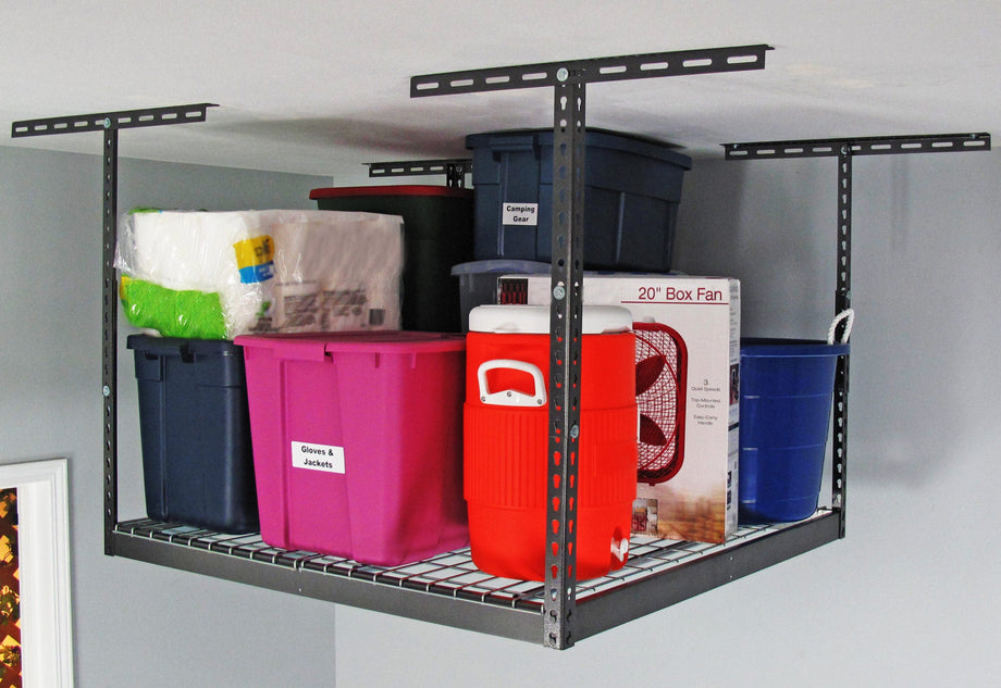 MonsterRax 4x4 Overhead Garage Storage Racks | Veteran Owned