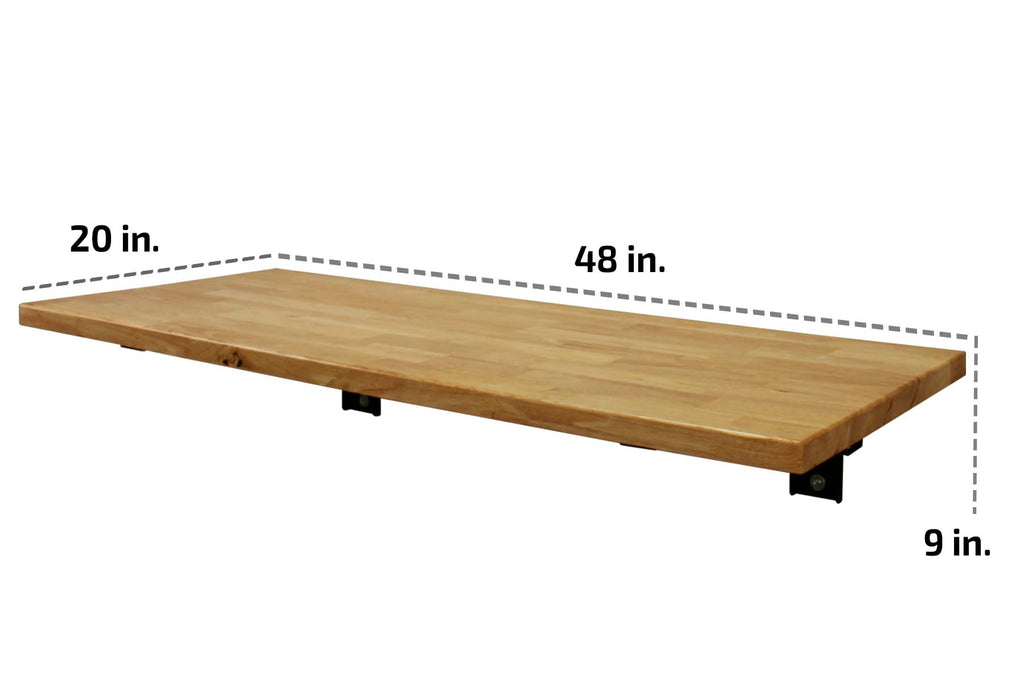 folding workbench with dimensions 
