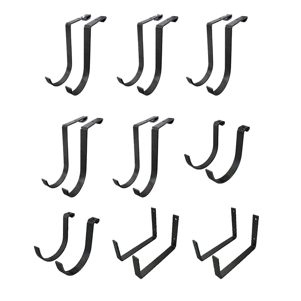 eighteen gray hooks