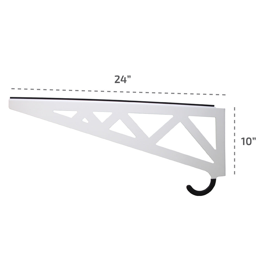paddle board rack wall arm with dimensions